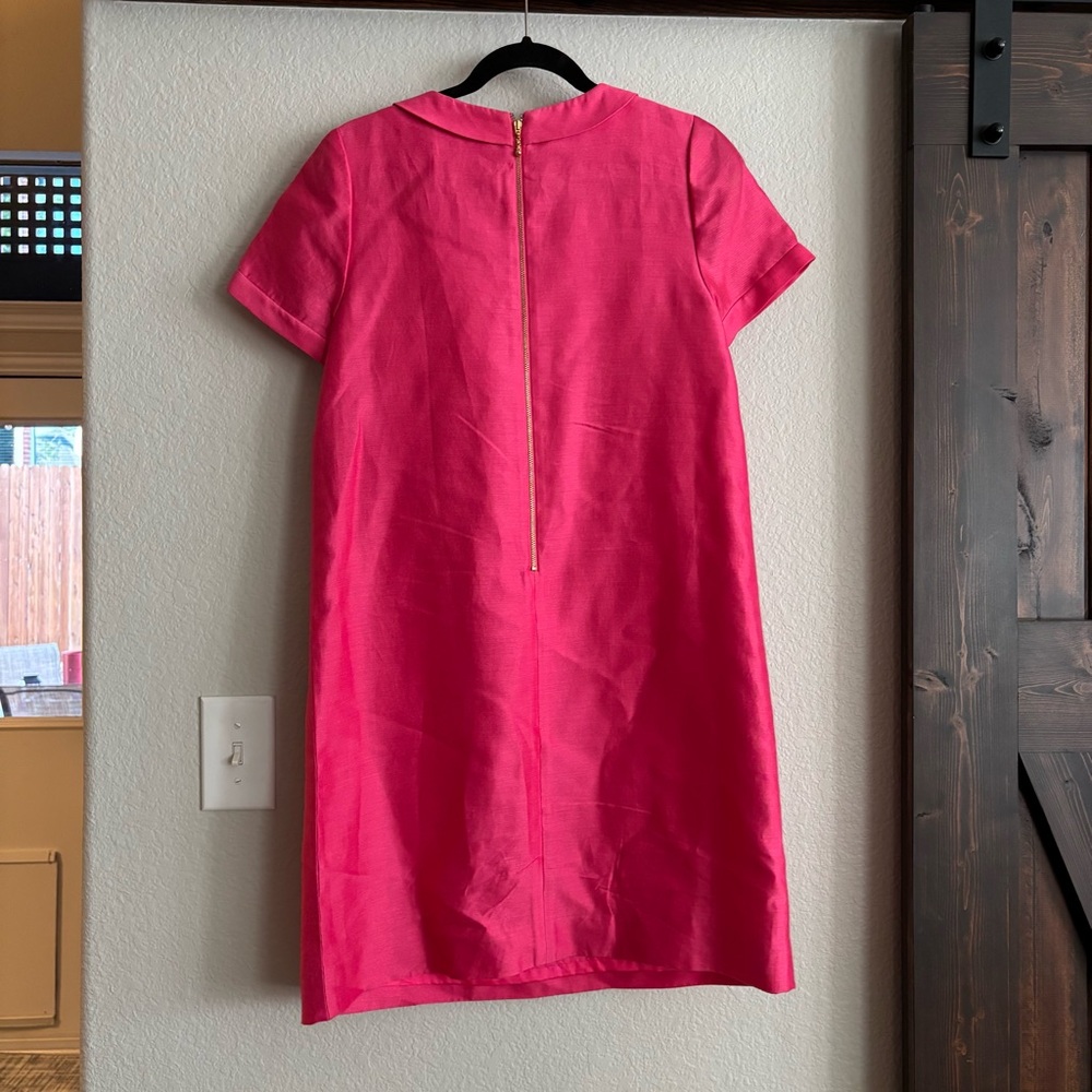 ❗️FINAL❗️Kate Spade Short Sleeve Pink Dress with Gold Accents 8 - Picture 2 of 10